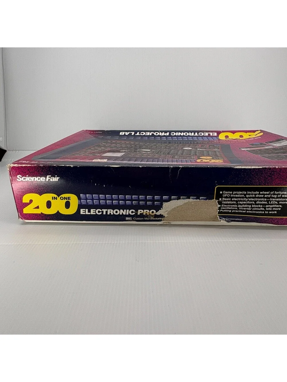 Science Fair Vintage 200 In One Electronic Project Lab 28-262 Manual Wire